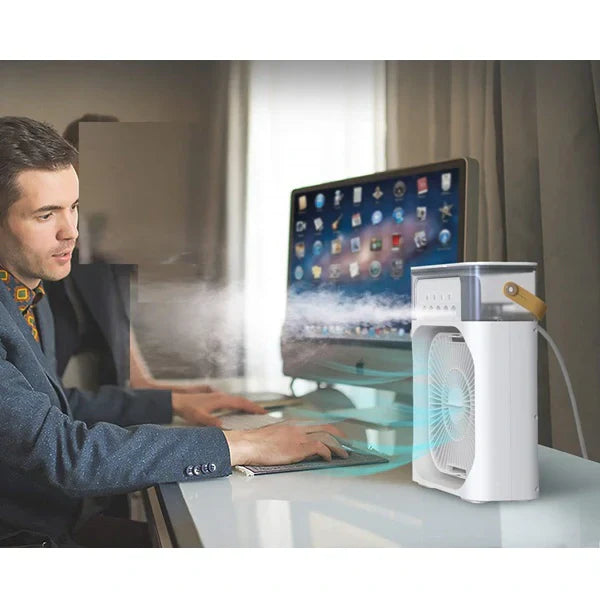 Prenosiva ventilator klima i Silikonska posuda za led