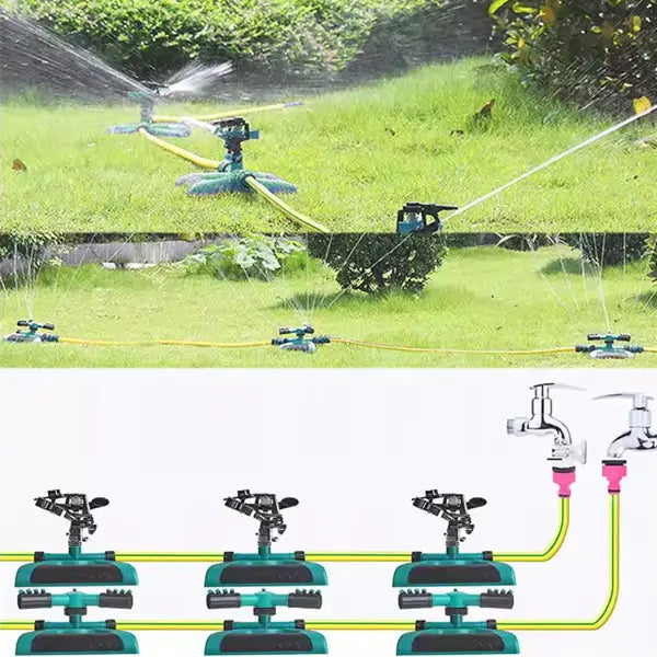 Prskalica za baštu automatska rotirajuća 360°