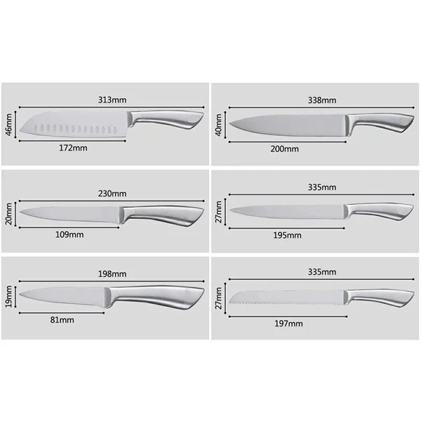 Set od 5 nozeva - Spirit KINGSTA