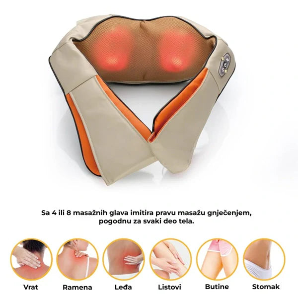 Šijacu masažer za vrat, ramena i leđa