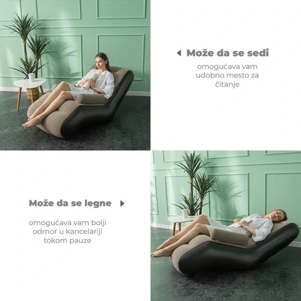 Sklopiva fotelja na naduvavanje