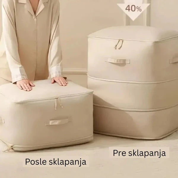 Štedljiva samokompresujuća torba