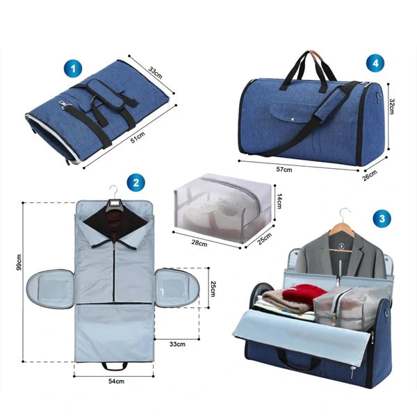 Sklopiva putna torba protiv gužvanja odeće