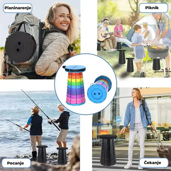 Sklopiva stolica na uvlačenje - FOLDYSEAT