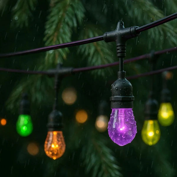 Solarne sijalice za dvorište 10m - 10 sijalica