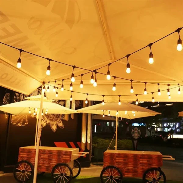 Solarne sijalice za dvorište 10m - 10 sijalica