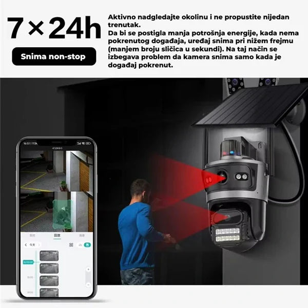 Soralna 4G i WiFi kamera