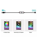LED Traka RGB 10M 5V (Bluetooth + Daljinski) - silikonska