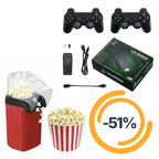 Retro konzola sa 20000 igrica i aparat za kokice PAPAJA COMBO