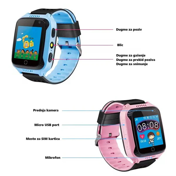 Smartić satić sa GPS-om - Smart watch za decu sa GPS