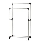 Stalak za odeću podesiv sa dve šipke