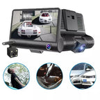 Auto kamera 3 u 1 Full HD prednja, zadnja i unutrašnja