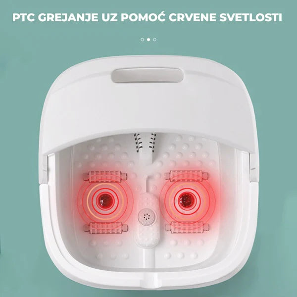 Hidromasažna sklopiva kadica za pedikir