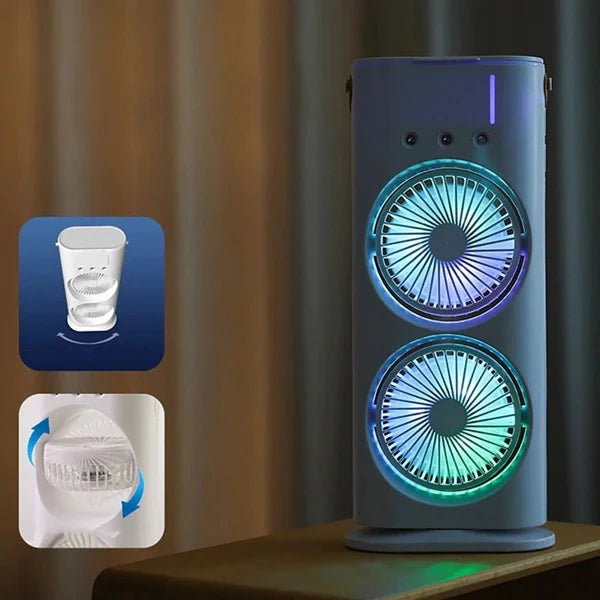 Klima ventilator 3u1 i Silikonska posuda za led