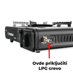 Prenosivi mini šporet na plin