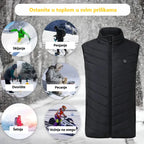 Prsluk sa ugrađenim grejanjem