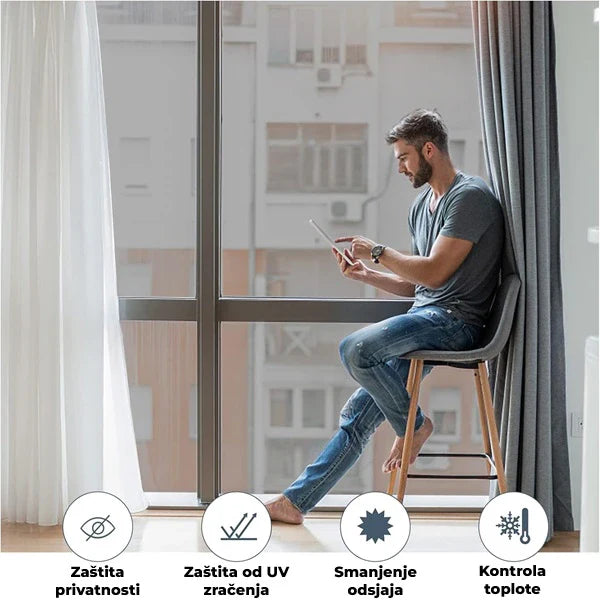 Samolepljive Folije za stakla sa UV zaštitom