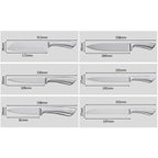 Set od 5 nozeva - Spirit KINGSTA