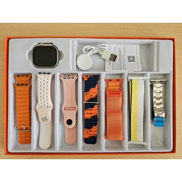 Smart sat S100 ULTRA 7u1 - Pametni sat sa 7 narukvica