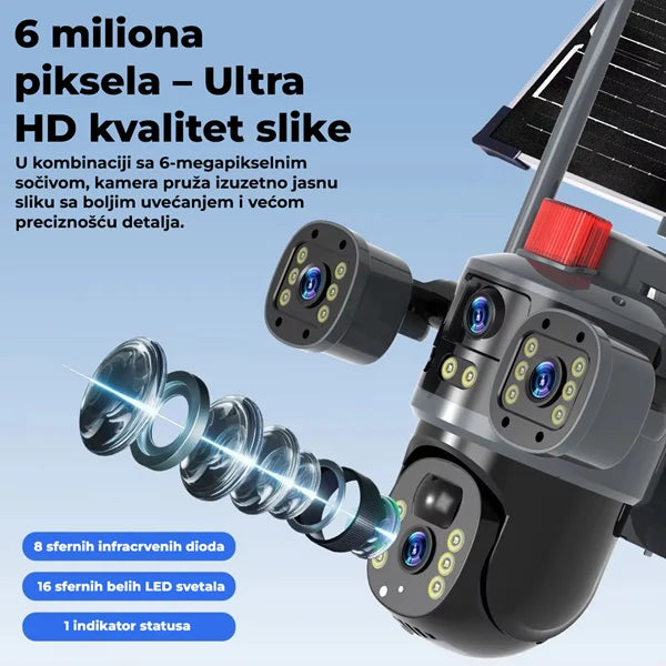 Solarna kamera sa SIM karticom bez interneta