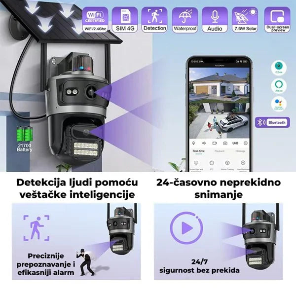 Soralna 4G i WiFi kamera